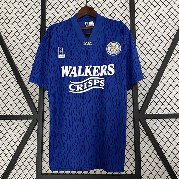 Tailandia Camiseta Leicester City Replica Primera Ropa Retro 1992-1994